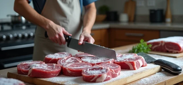 7 astuces efficaces pour couper facilement de la viande congelée chez vous 7 astuces efficaces pour couper facilement de la viande congelée chez vous